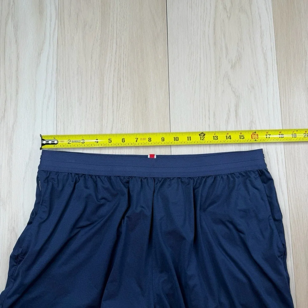 Tracksmith Session Running Shorts Mens XXL Blue Lined Athletic Gym 5
